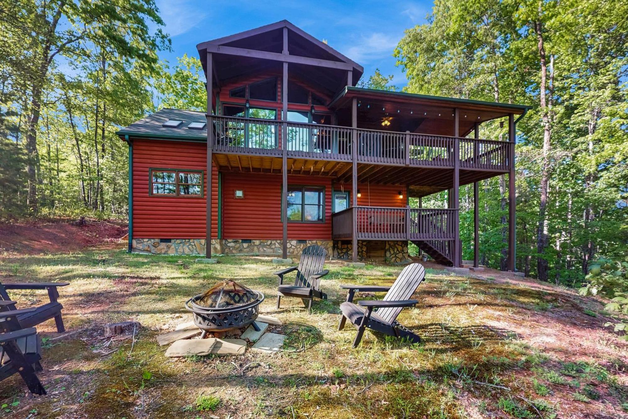 Picabo Villa Blue Ridge Exteriör bild