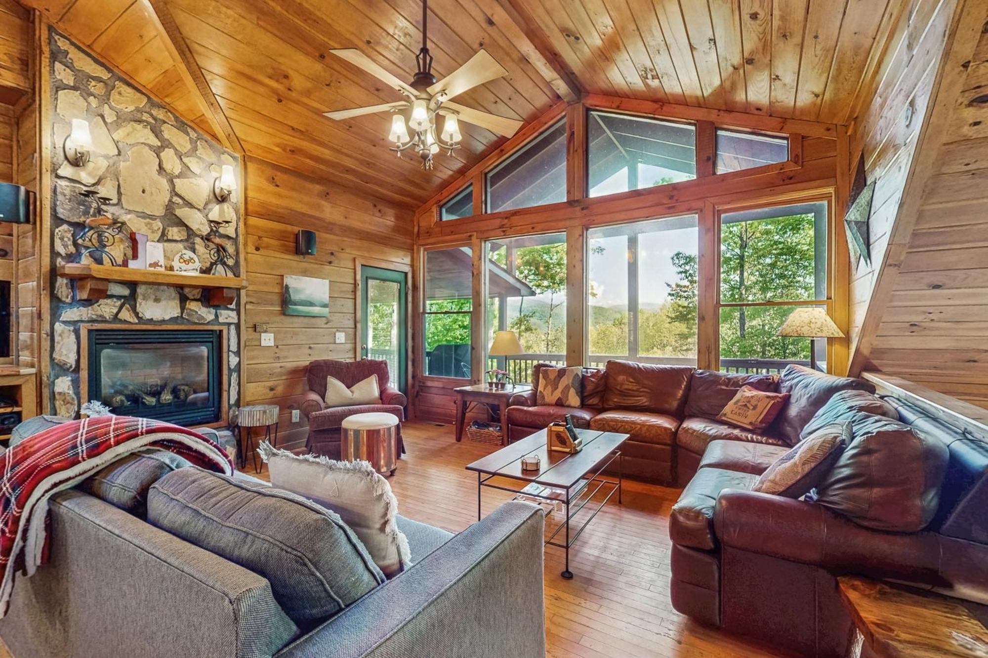 Picabo Villa Blue Ridge Exteriör bild